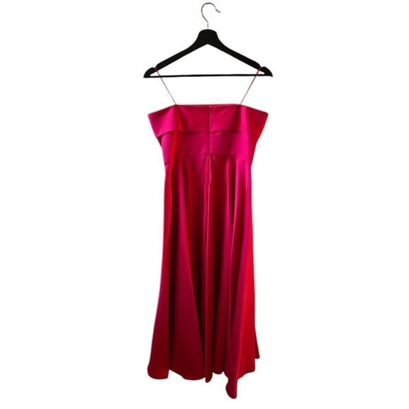 JayGodfrey NWT Pettigrew Strapless Mini Dress in Cherry Red Size 2 - Picture 4 of 5